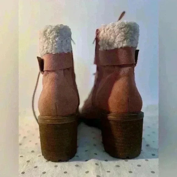 Shearling and Suede Boots by Zodiac - Picture 5 of 13